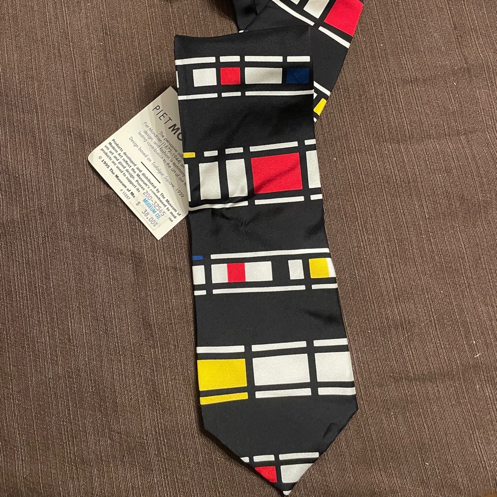 Piet Mondrian Men’s Necktie